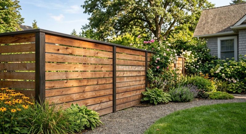 Cedar Fence Replacement in Roseville, CA
