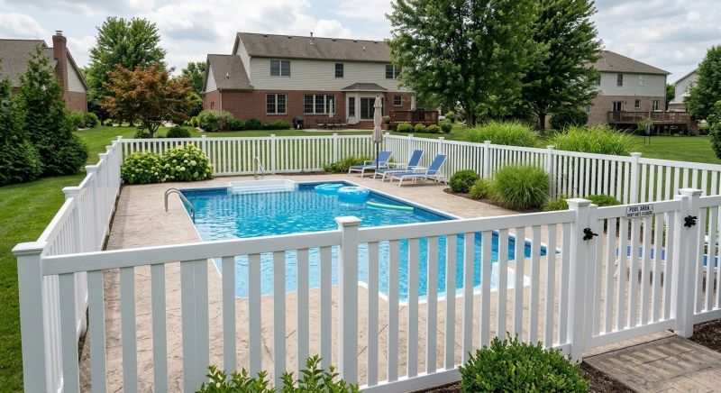 Pvc Pool Fence Installation in St Louis, MO