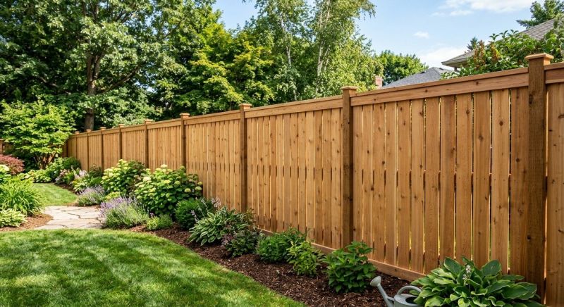 Cedar Fencing Installation in South Houston, TX