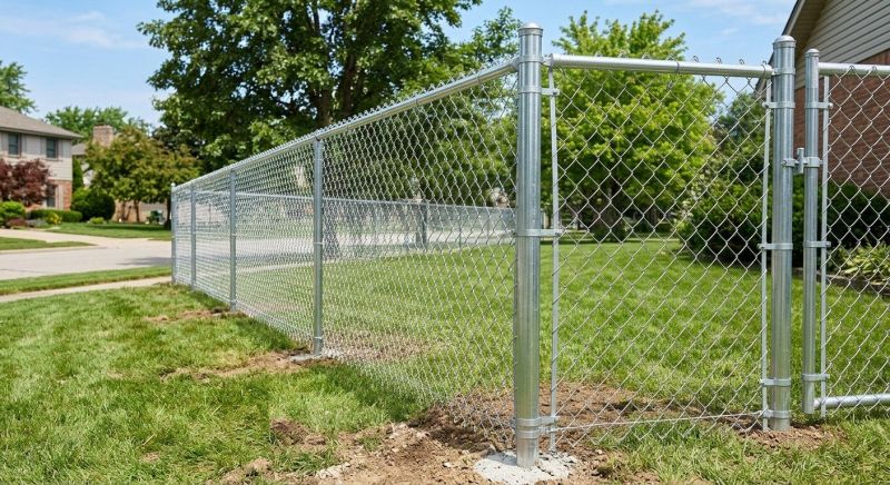 Chain Link Fence Replacement in Roseville, CA
