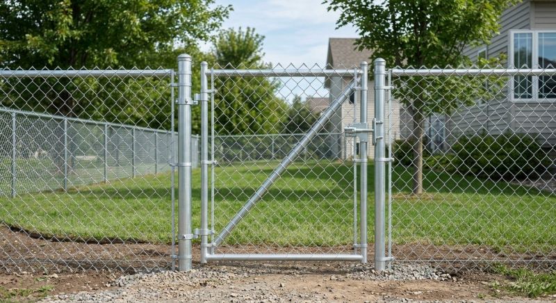 Chain Link Gate Installation in South Houston, TX