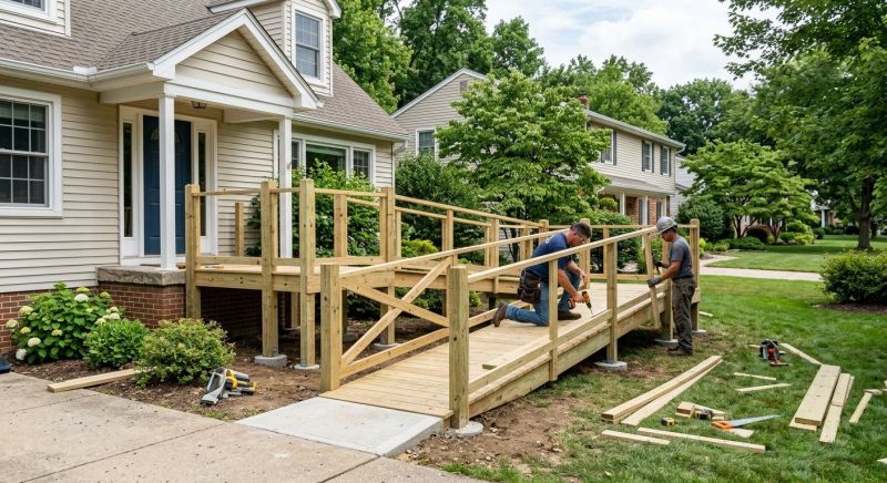 Church Ramp Installation in Conroe, TX