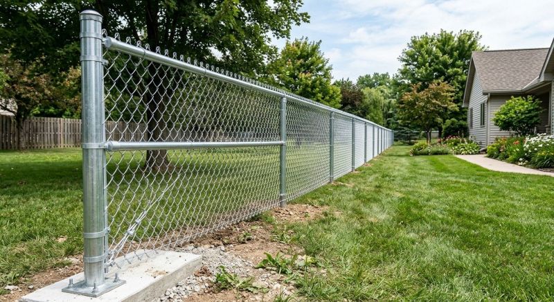 Cyclone Fence Installation in Roseville, CA