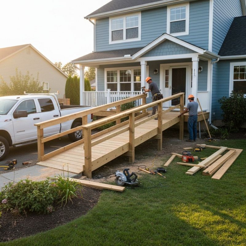 Disability Ramp Installation in Kansas City, KS
