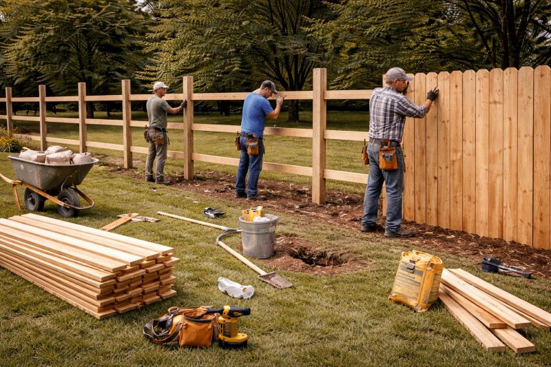 Fence Carpentry in Roseville, CA
