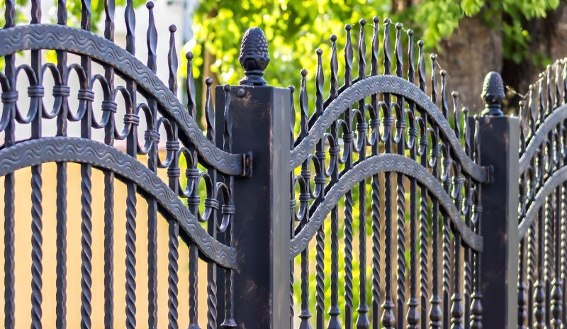 Decorative Iron Fence