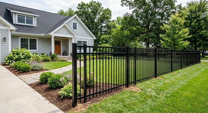 Metal Fence Installation in Grand Rapids, MI