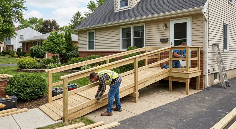 Mobility Ramp Construction in Conroe, TX