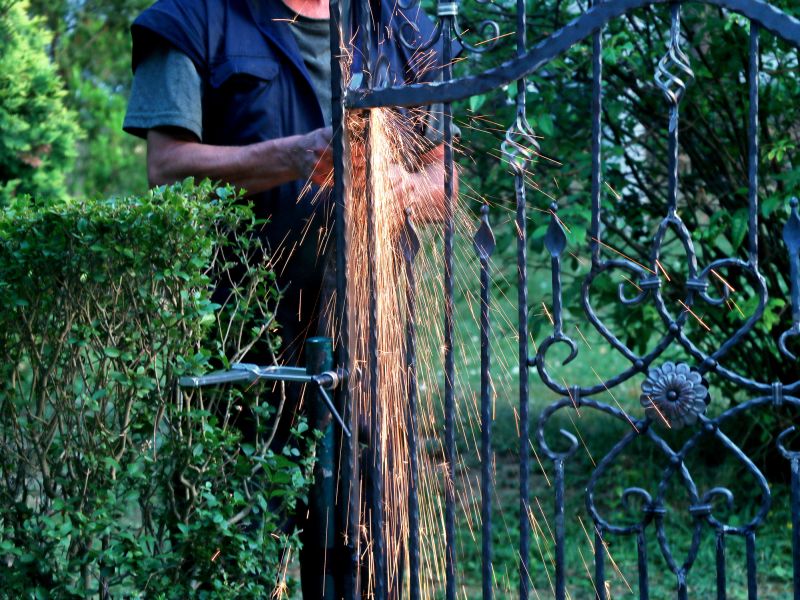 Products For Wrought Iron Gate Repairs in use