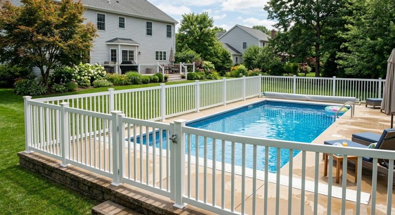 Pvc Pool Fence Installation in Kansas City, MO