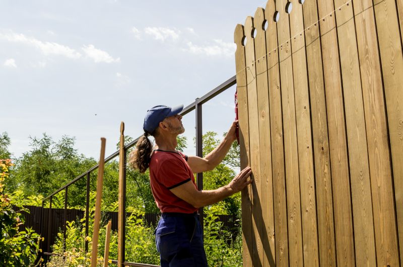 Redwood Fence Installation in Pearland, TX