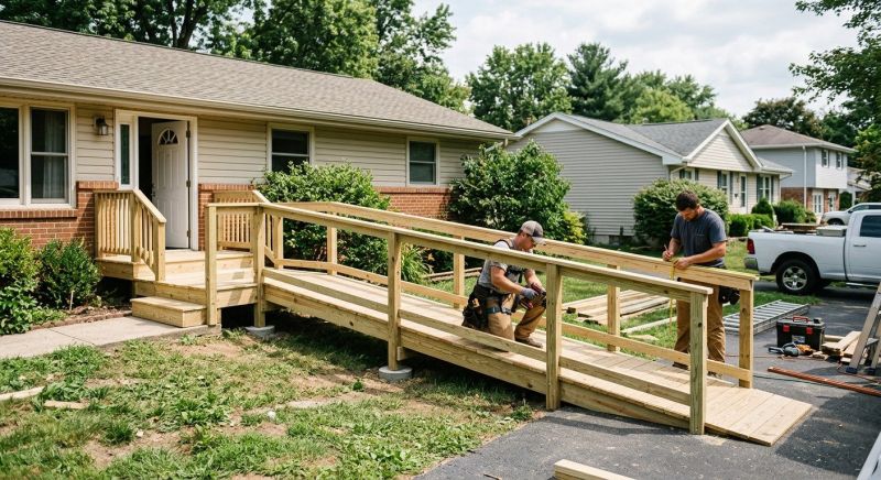 Residential Ramp Installation in Kansas City, KS