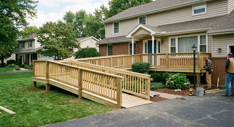 Residential Ramp Installation in Wilmington, NC