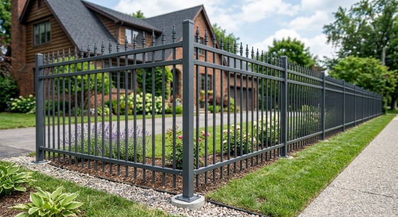 Steel Fence Construction in Pearland, TX