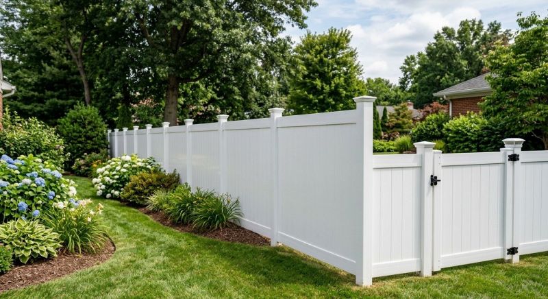 Vinyl Fence Replacement in Alpharetta, GA