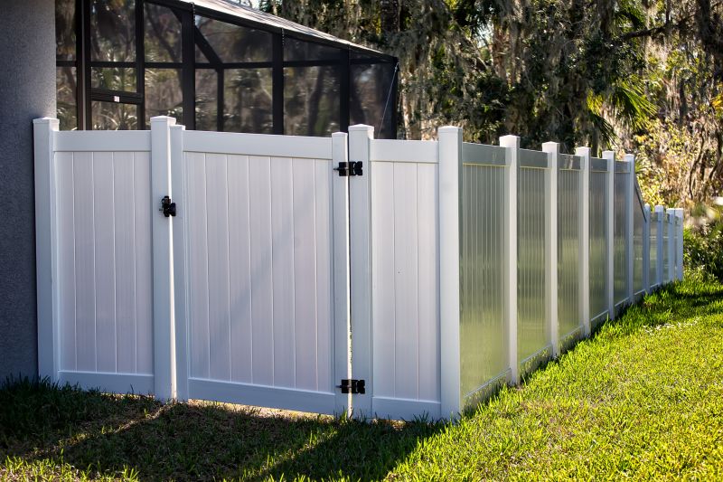 White Pvc Fence Installation in Alpharetta, GA