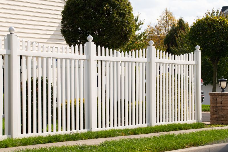 White Pvc Fence Installation in Alpharetta, GA